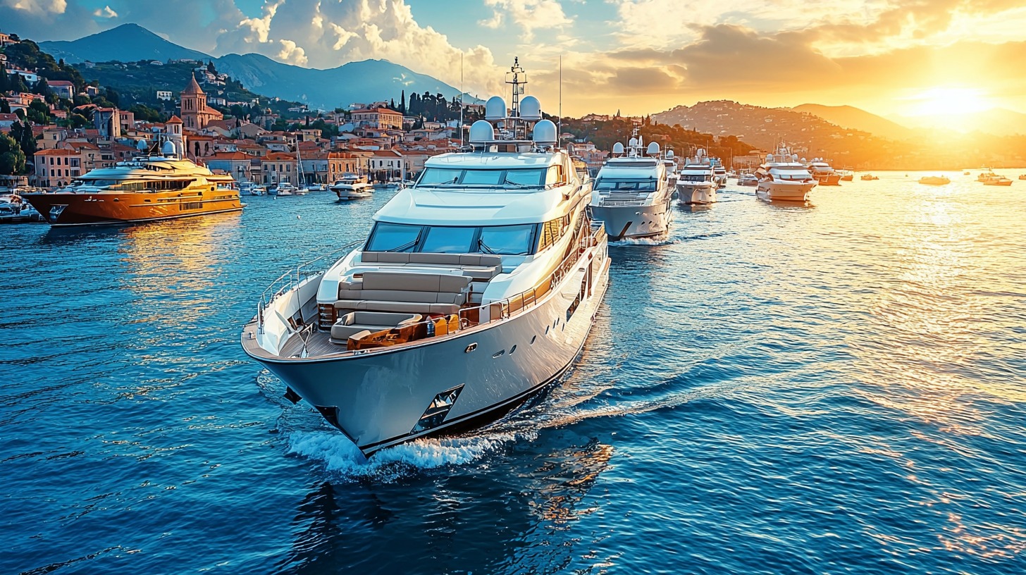 Yacht for team building events